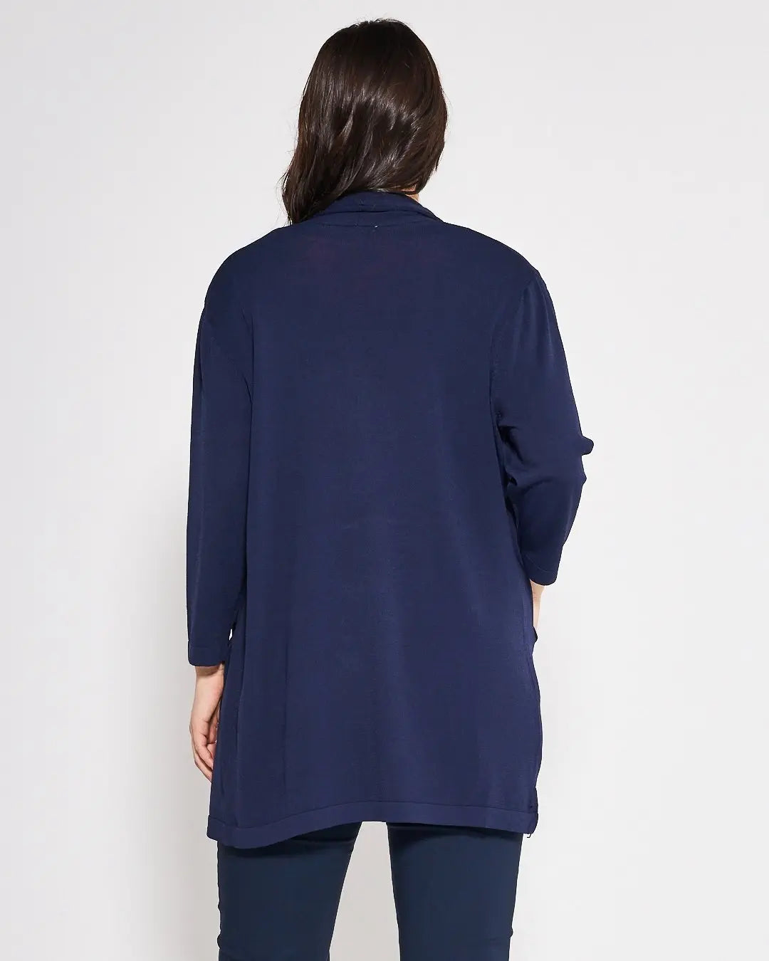 Cardigan basic BLUE NAVY DORABELLA PIU'