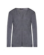 Cardigan basic GRIGIO IRONICA XXL