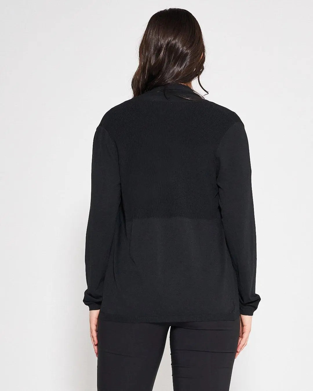 Cardigan basic NERO DORABELLA