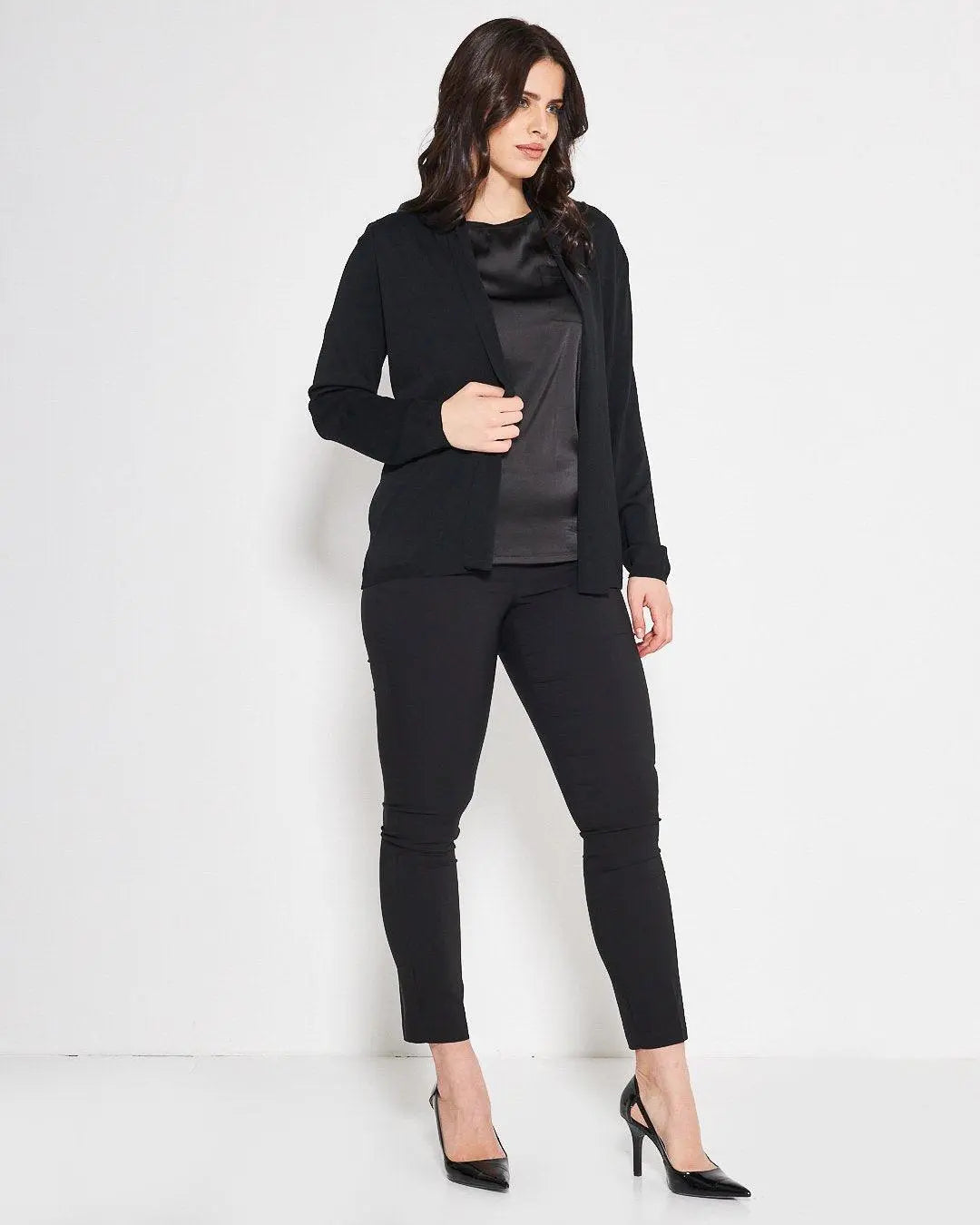 Cardigan basic NERO DORABELLA