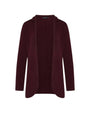 Cardigan collo coreana BORDEAUX IRONICA XL