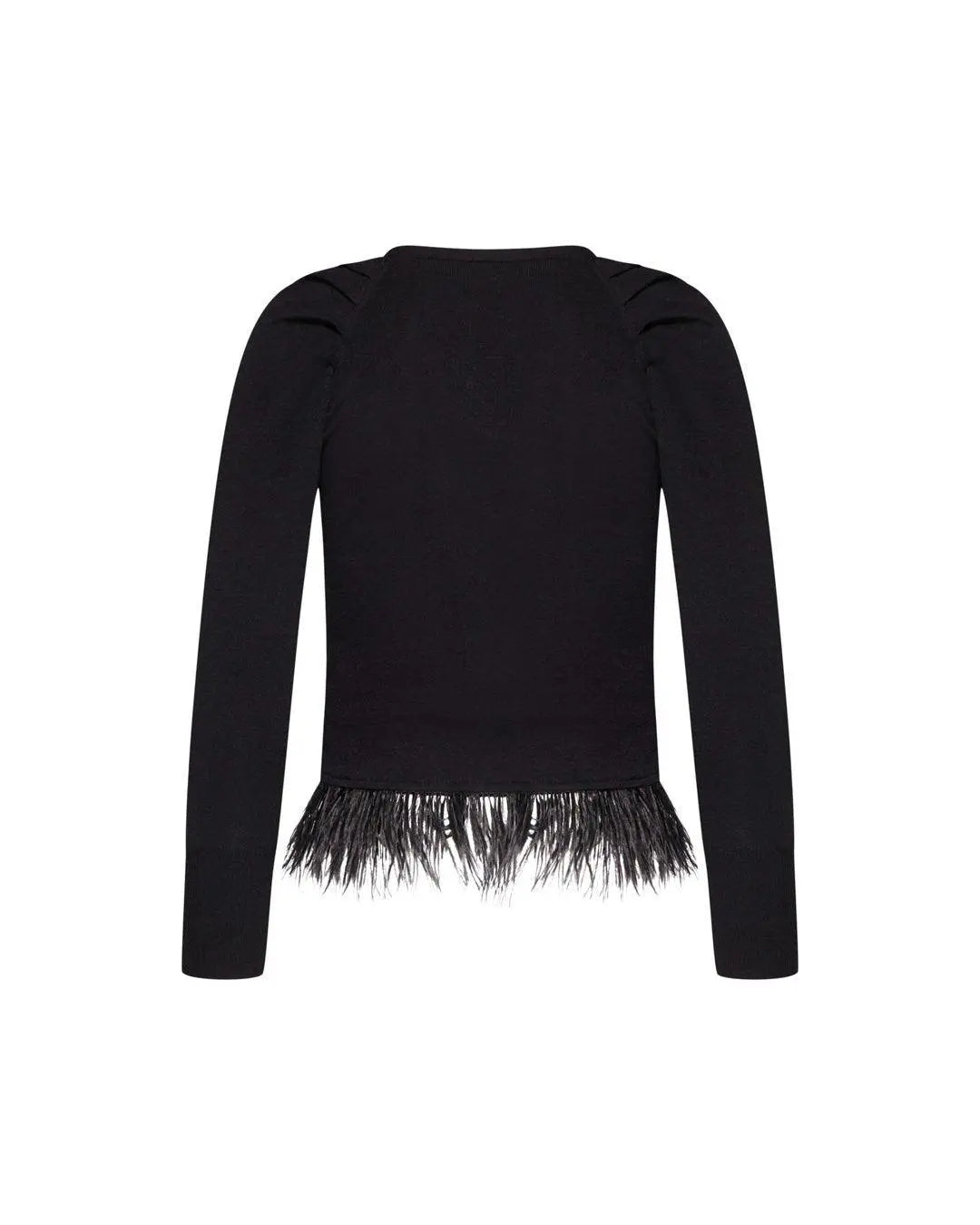 Cardigan con bottoni NERO IRONICA