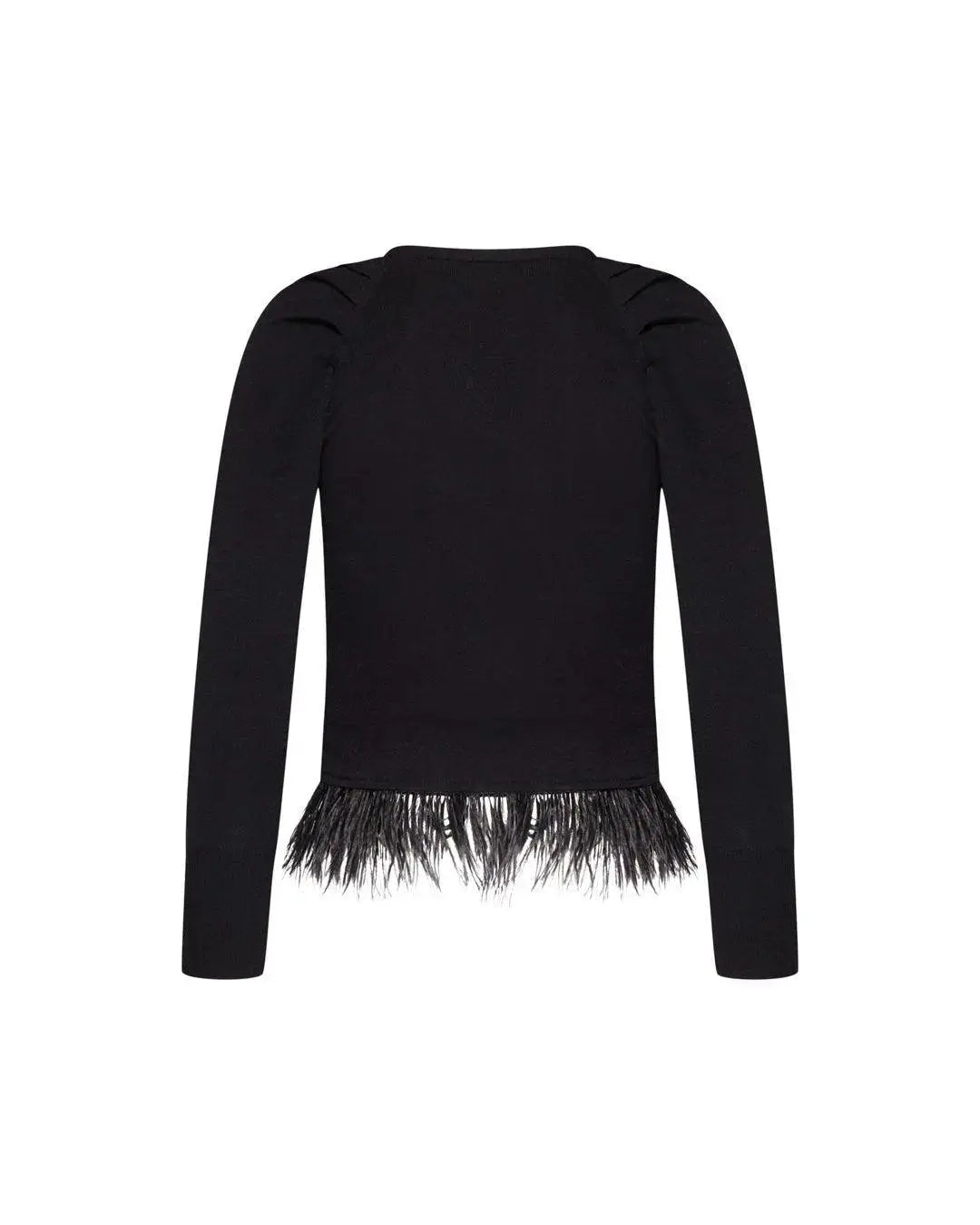 Cardigan con bottoni NERO IRONICA