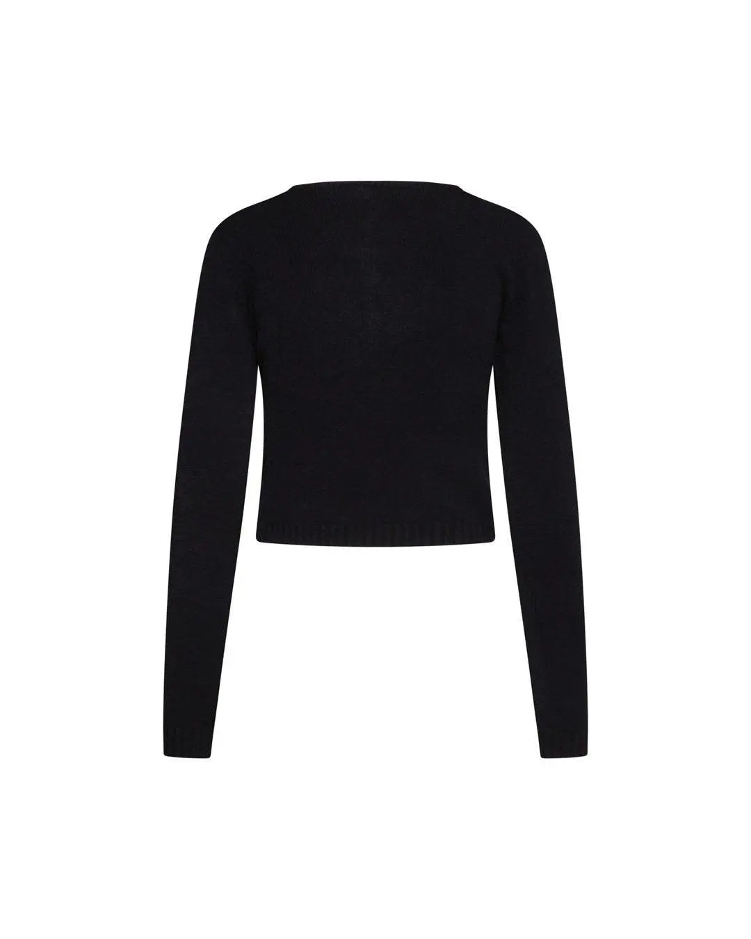 Cardigan crop NERO IRONICA