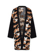 Cardigan fantasia animalier NERO IRONICA 3