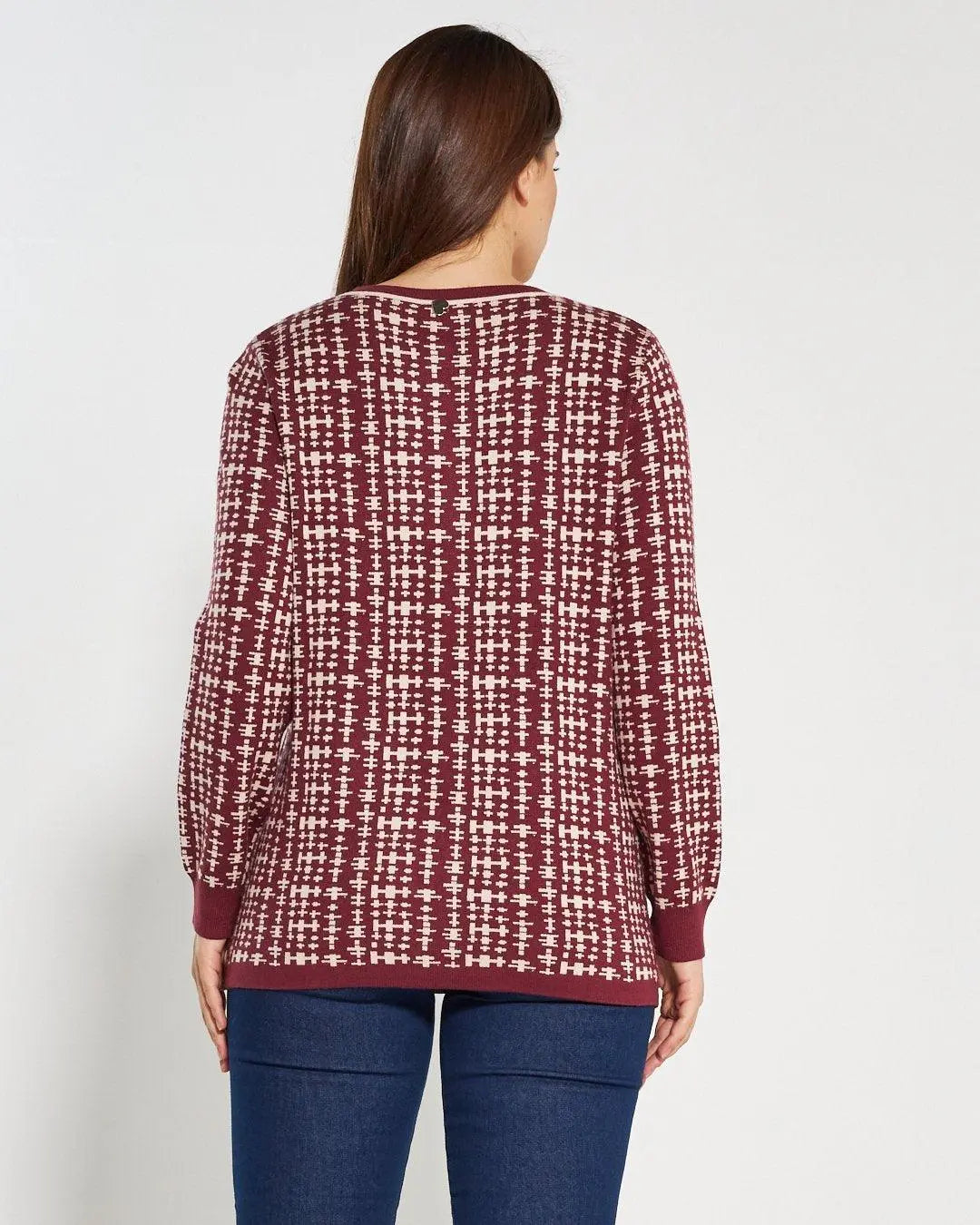 Cardigan girocollo AMARENA DORABELLA PIU'