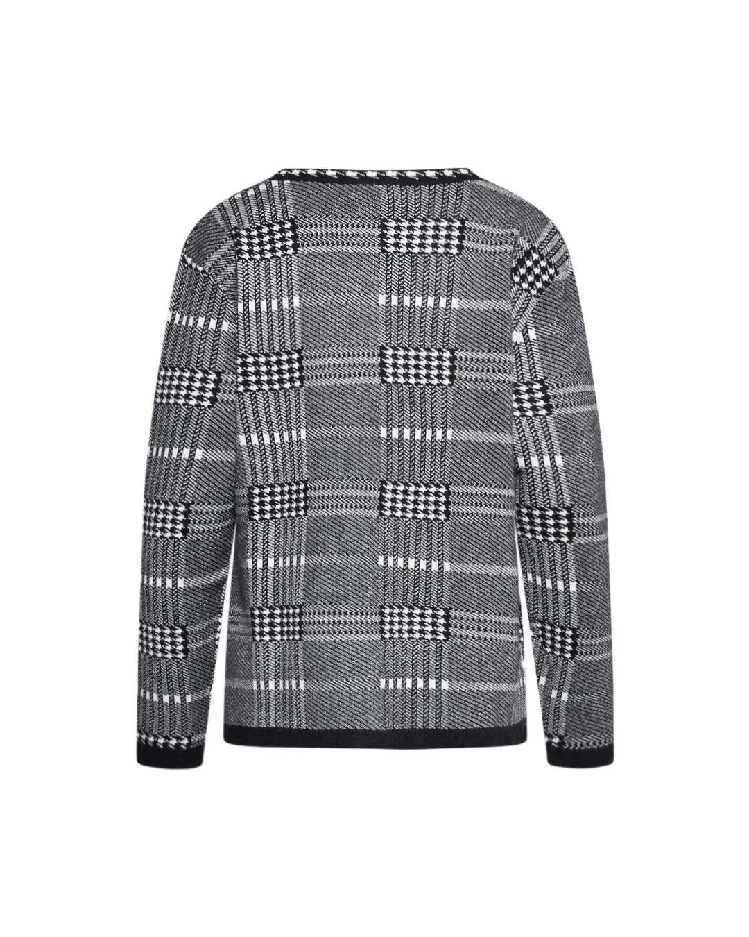 Cardigan girocollo BLACK DORABELLA PIU'