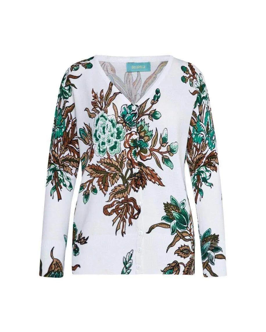 Cardigan in fantasia floreale FANTASIA DORABELLA XXL