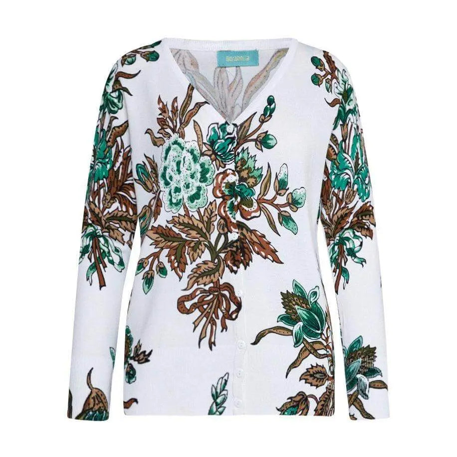 Cardigan in fantasia floreale FANTASIA DORABELLA XXL