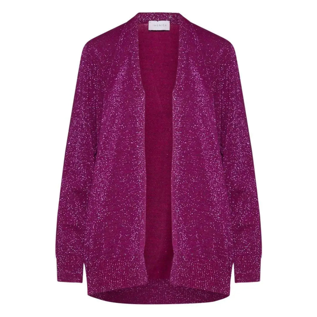 Cardigan in lurex CARDINALE IRONICA 3