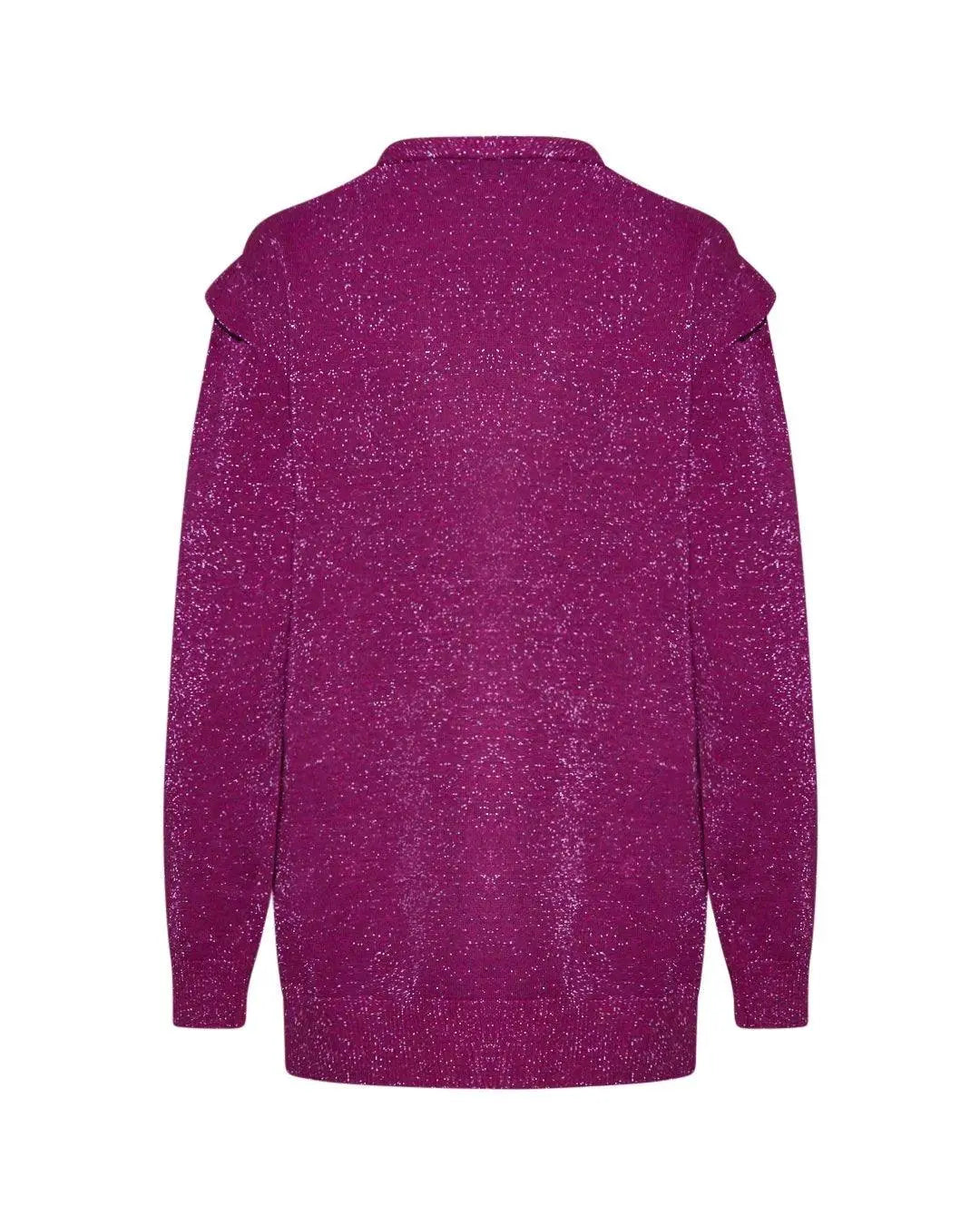 Cardigan in lurex CARDINALE IRONICA