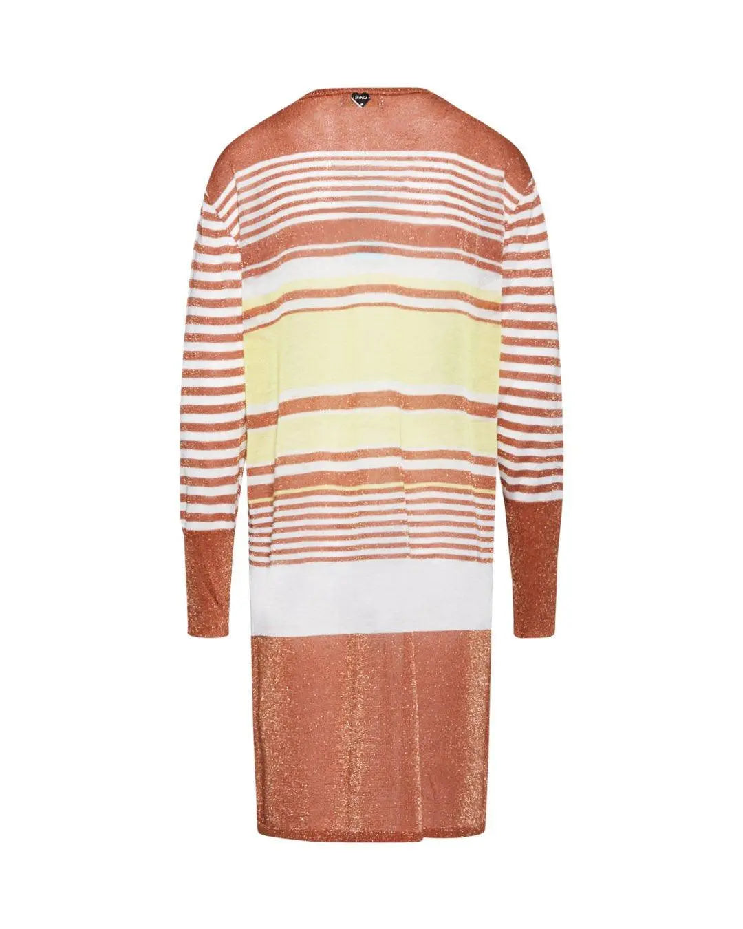 Cardigan righe TABACCO DORABELLA