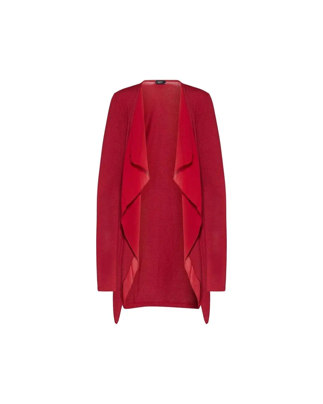 Cardigan sciallato ROSSO IRONICA