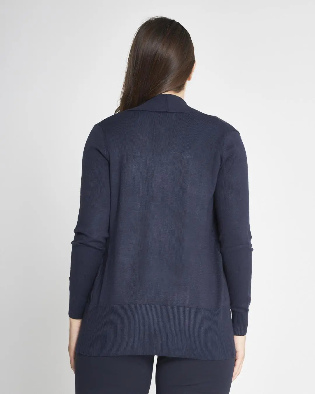 Cardigan tinta unita Blu DORABELLA