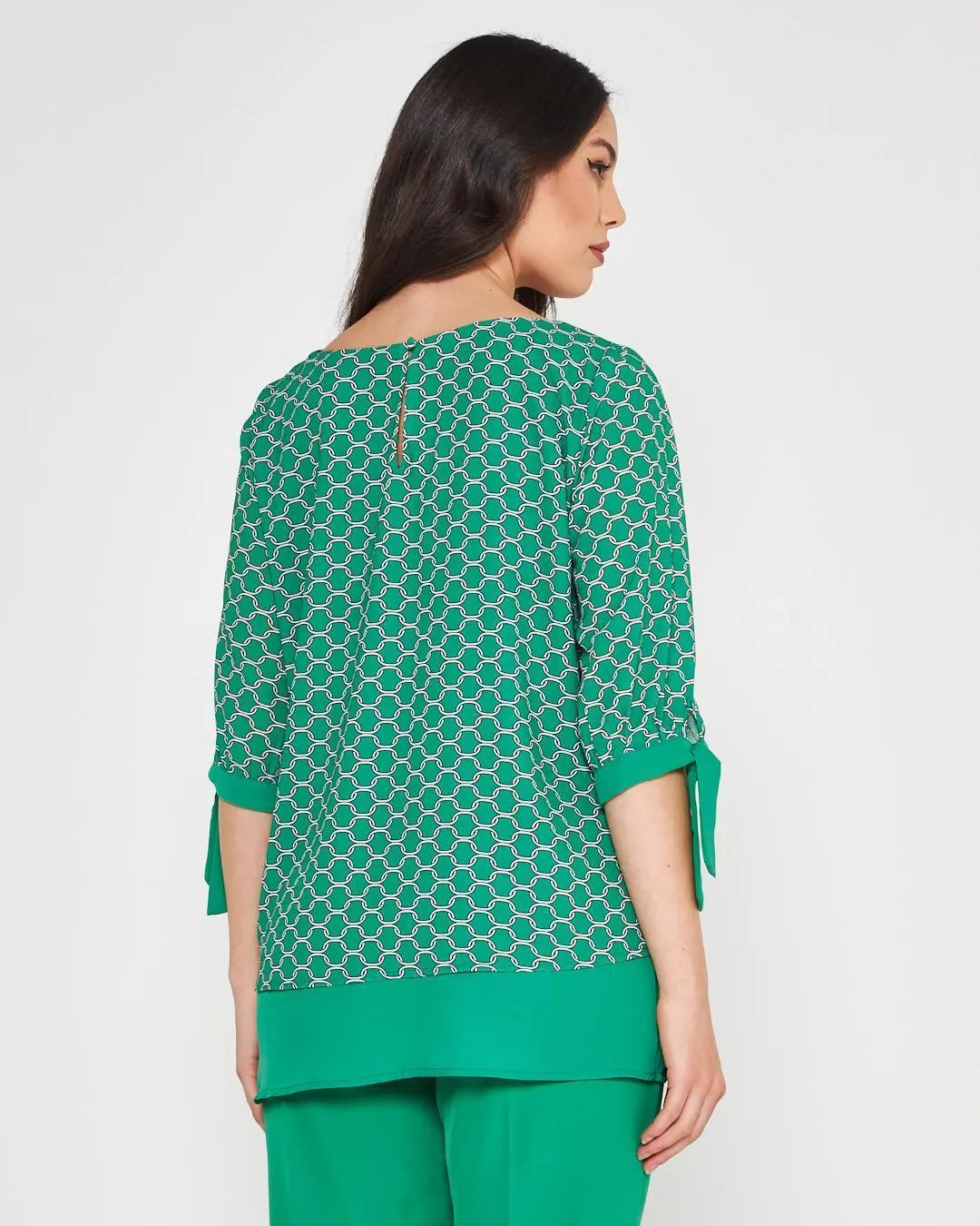 Casacca Fantasia VERDE DORABELLA