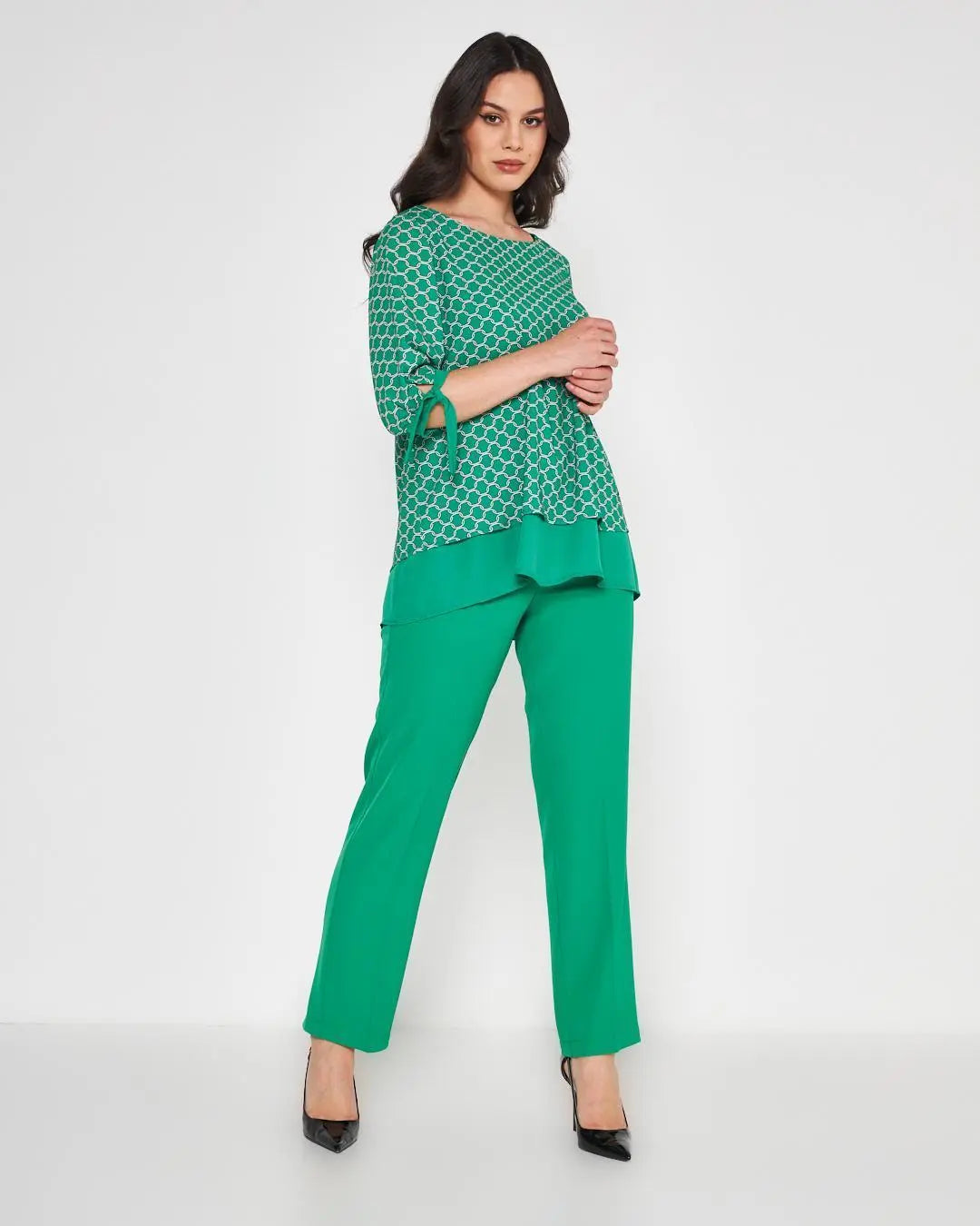 Casacca Fantasia VERDE DORABELLA