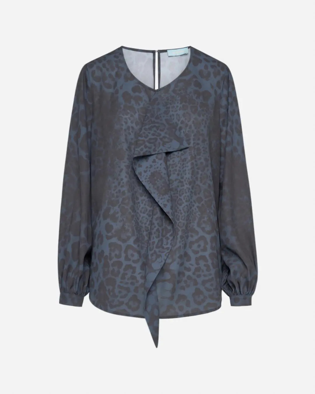 Casacca animalier Blu DORABELLA