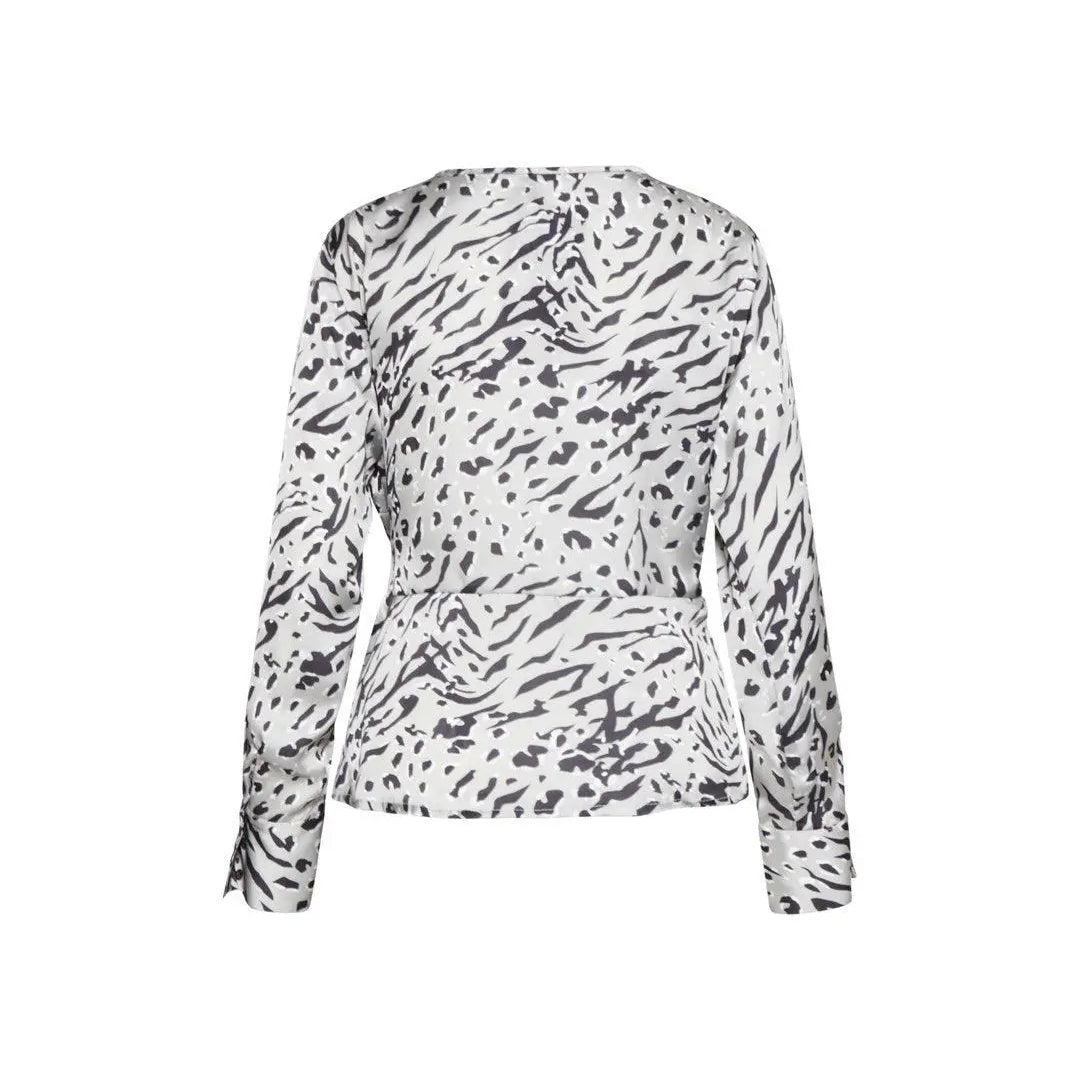 Casacca animalier VERDE-NERO IRONICA