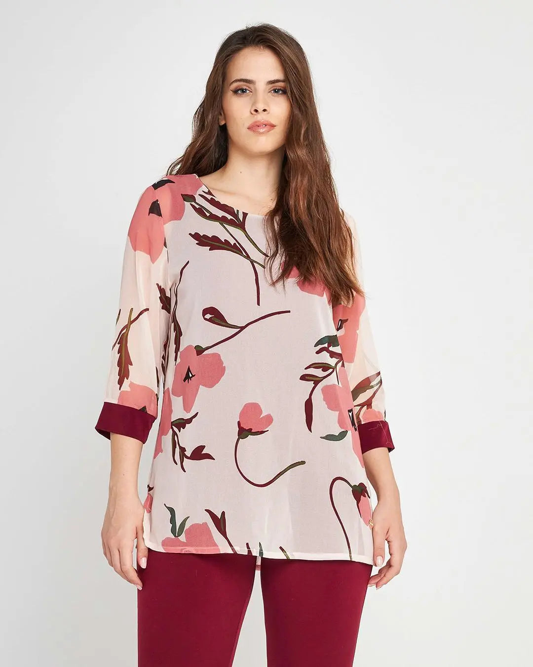 Casacca cherry tree Viola DORABELLA XXL