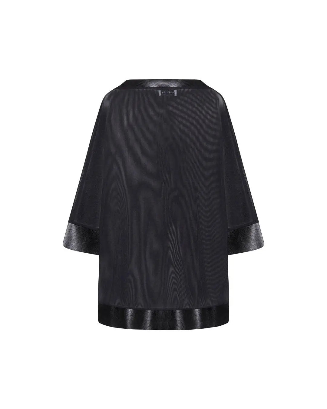 Casacca ecopelle NERO IRONICA