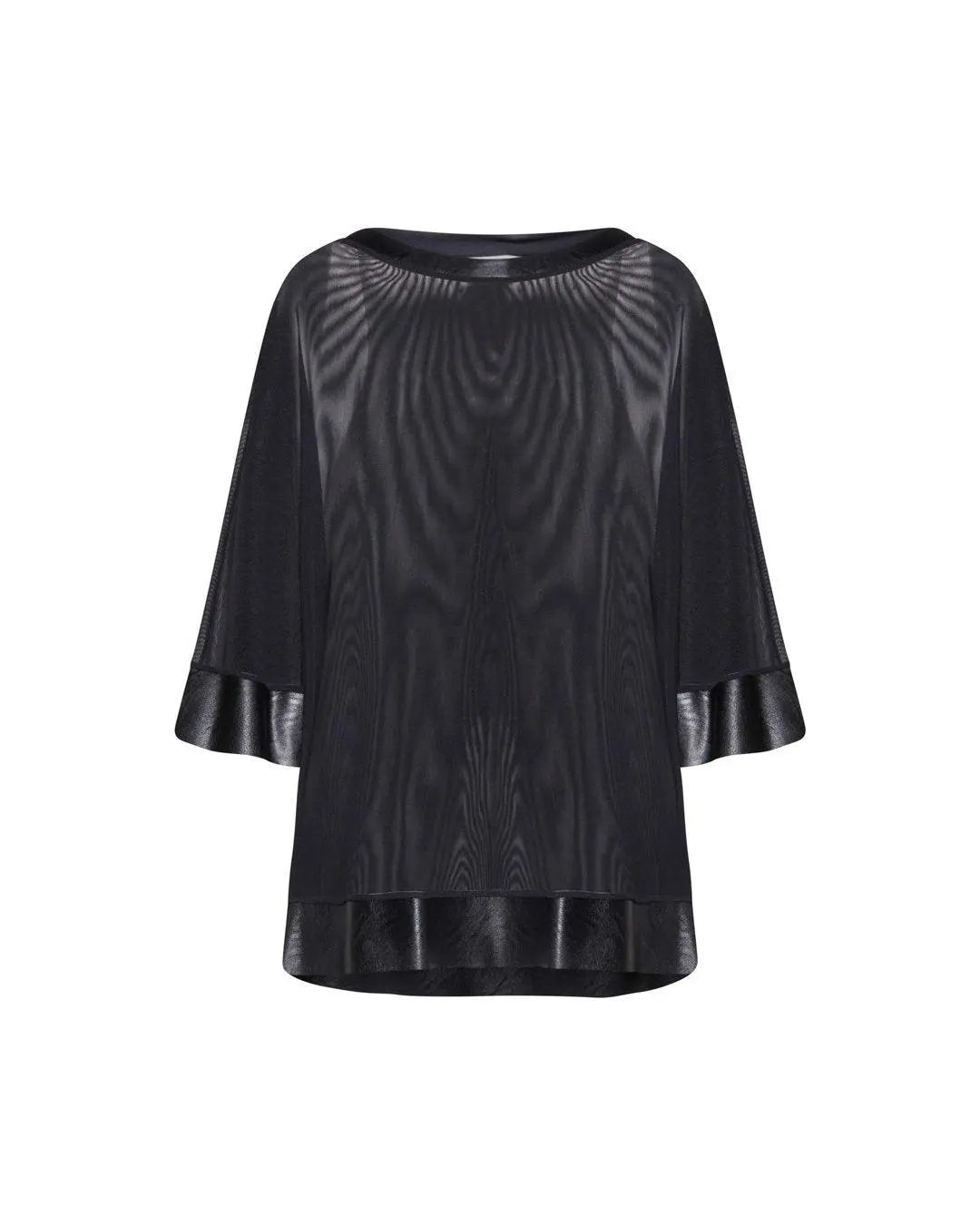 Casacca ecopelle NERO IRONICA