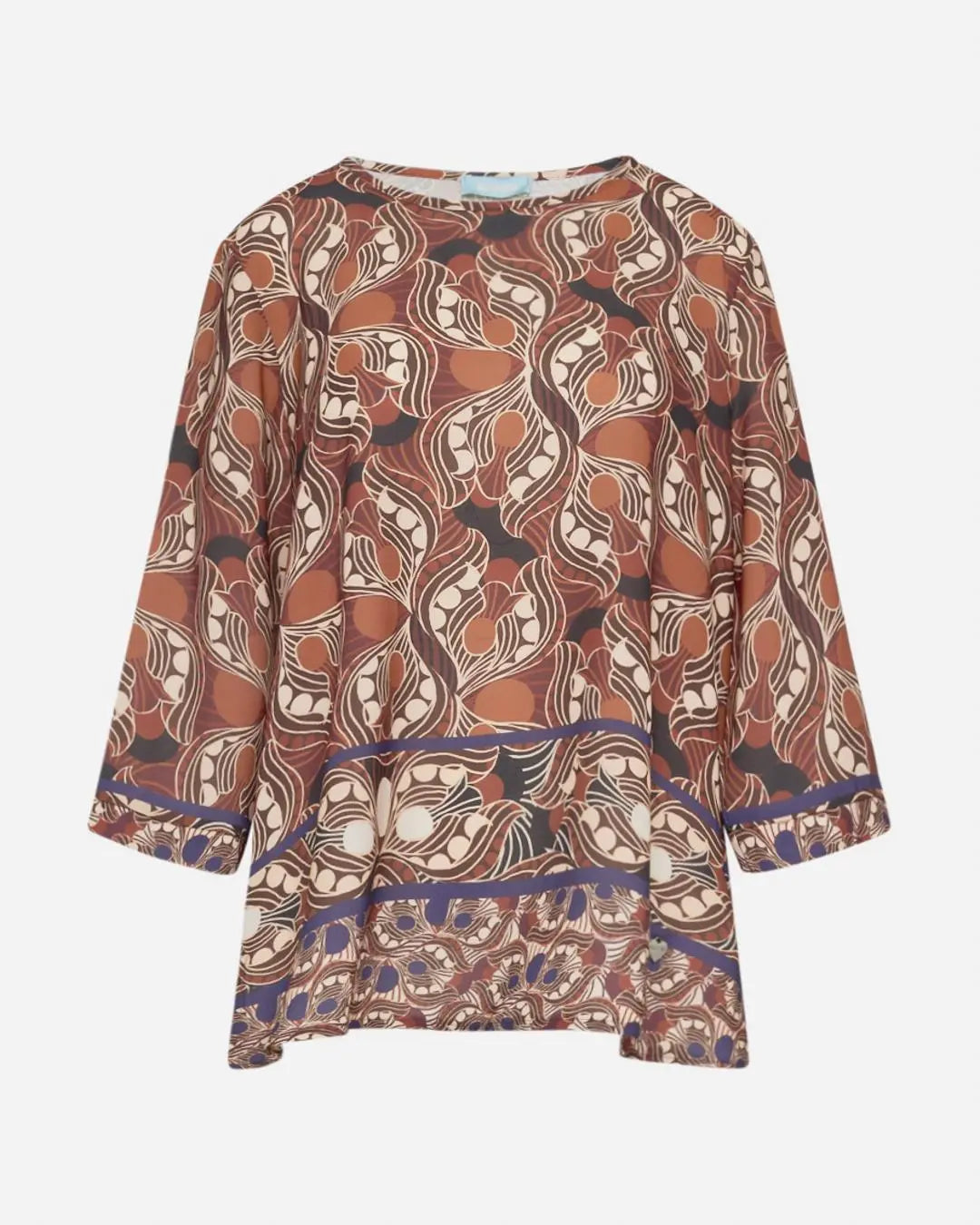 Casacca etnica Marrone DORABELLA PIU'