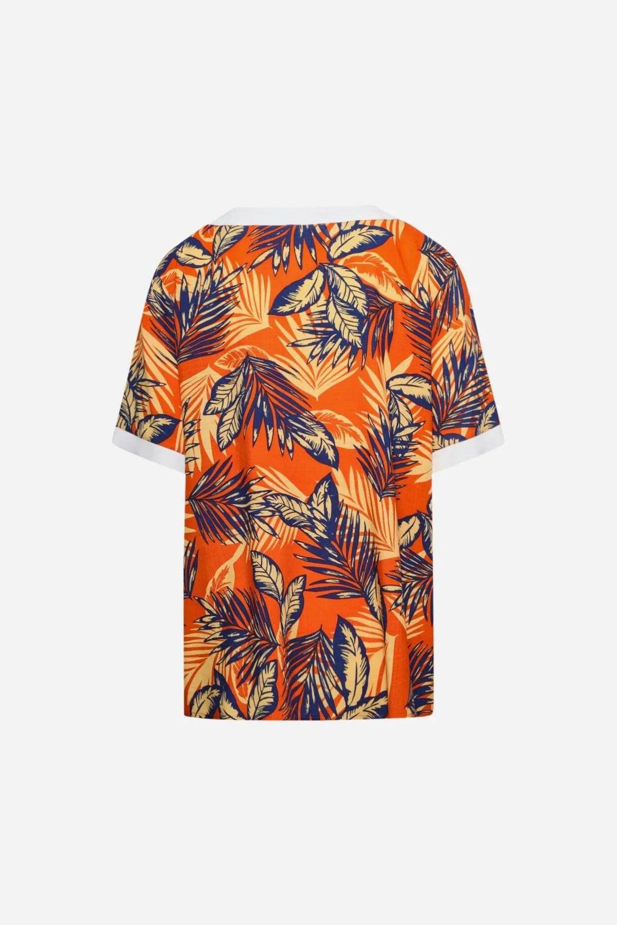 Casacca fantasia ARANCIO DORABELLA