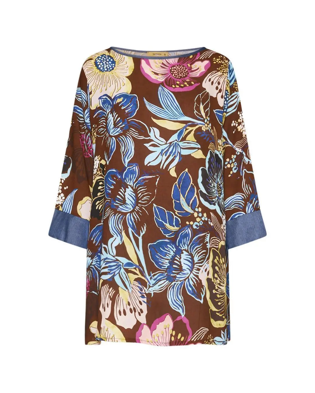 Casacca fantasia Marrone DORABELLA PIU'