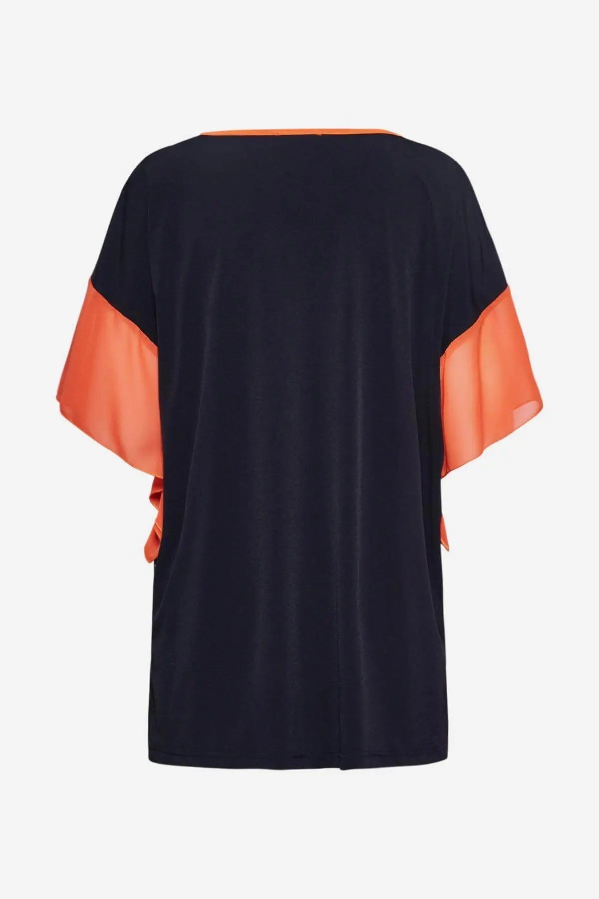 Casacca fantasia NERO-ARANCIO DORABELLA PIU'