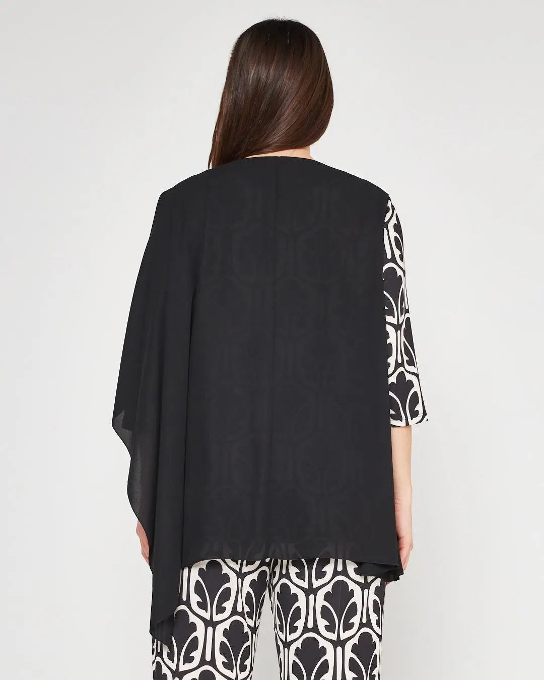 Casacca fantasia NERO DORABELLA PIU'