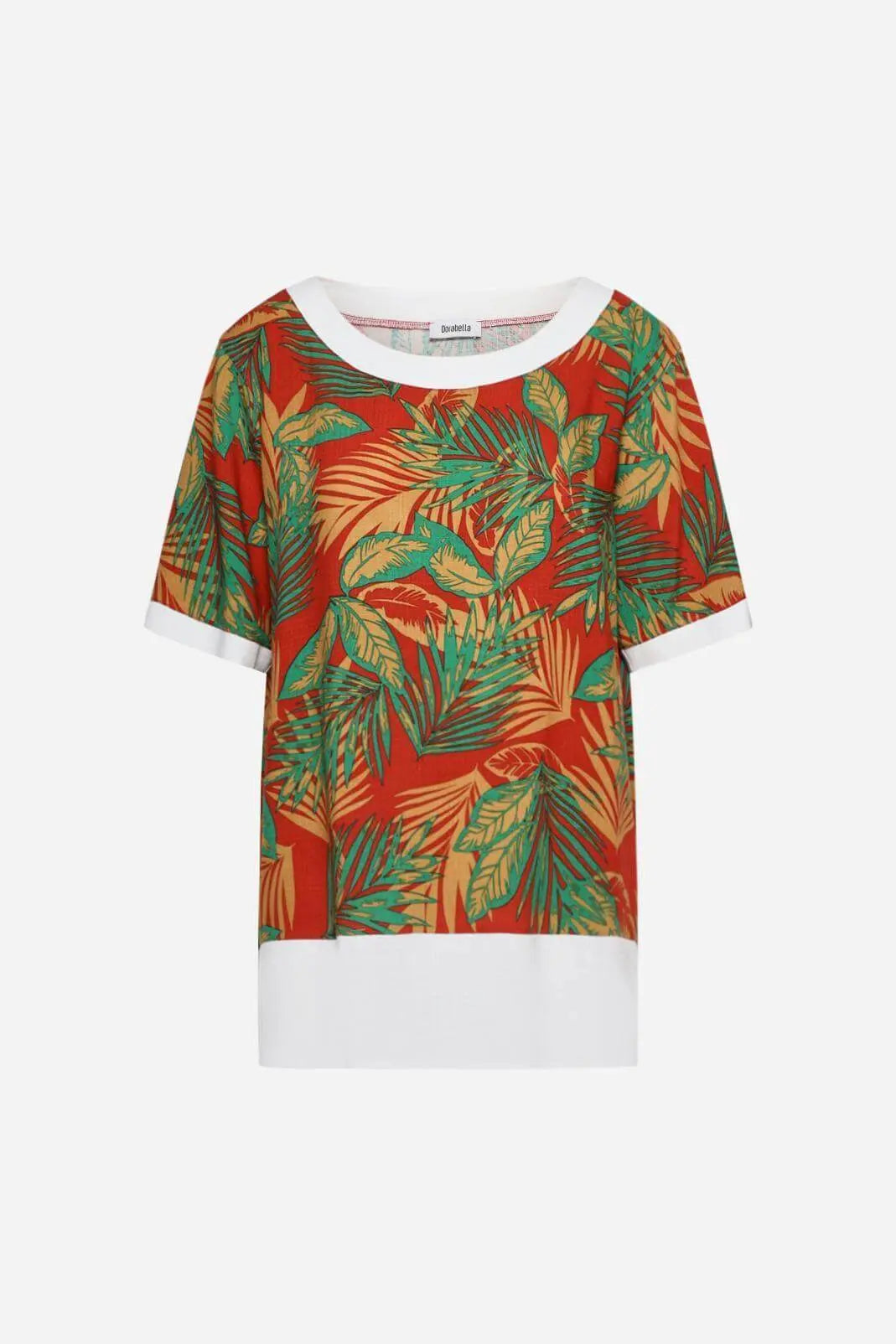 Casacca fantasia ROSSO DORABELLA XXL