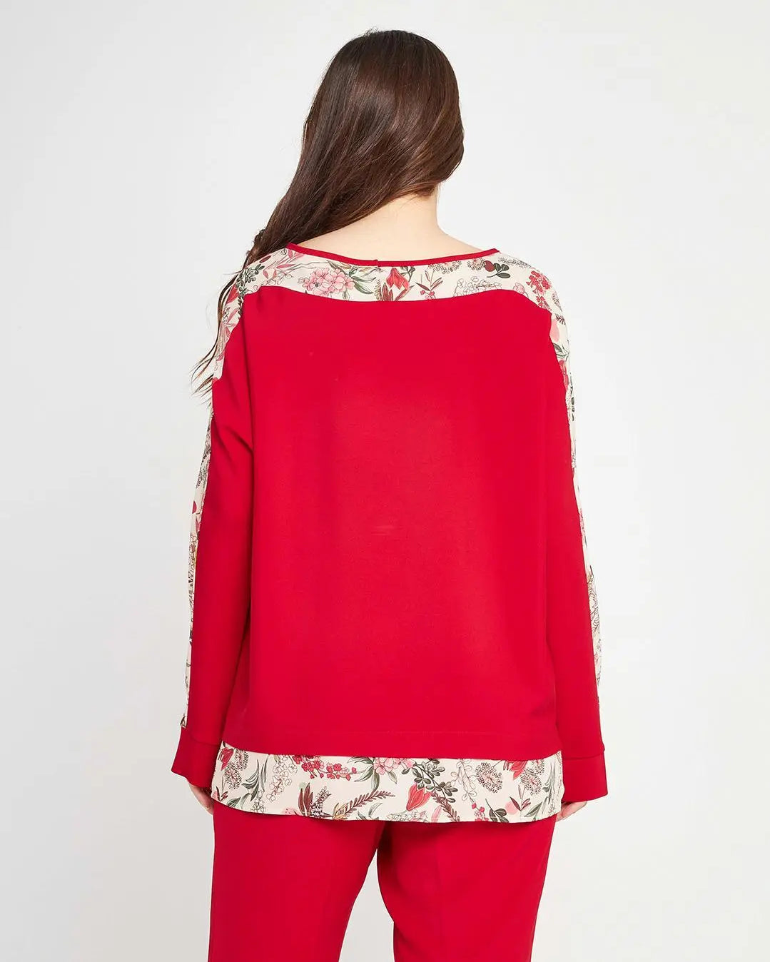 Casacca fantasia Rosso DORABELLA PIU'