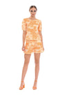 Casacca fantasia wild LIGHT BEIGE - ARANCIONE IRONICA