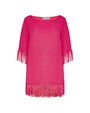 Casacca frange Fucsia DORABELLA