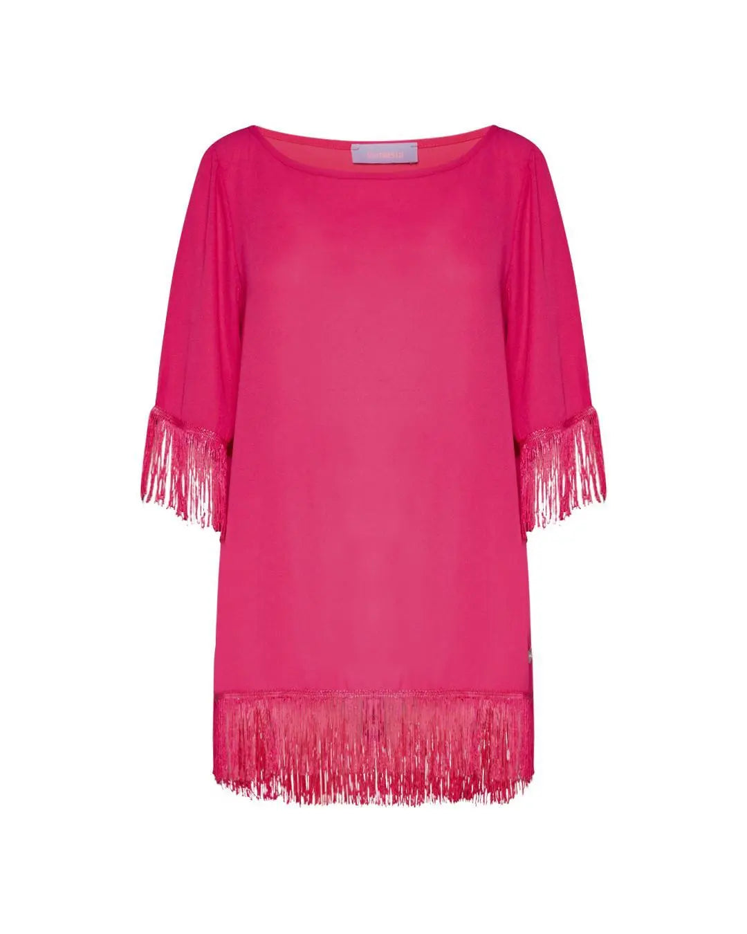 Casacca frange Fucsia DORABELLA