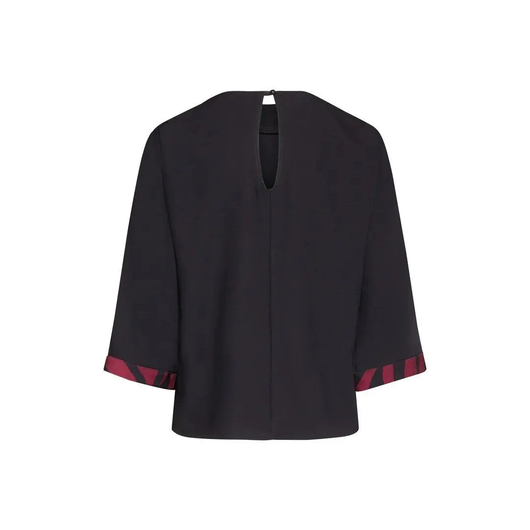 Casacca pietre NERO-BORDEAUX IRONICA