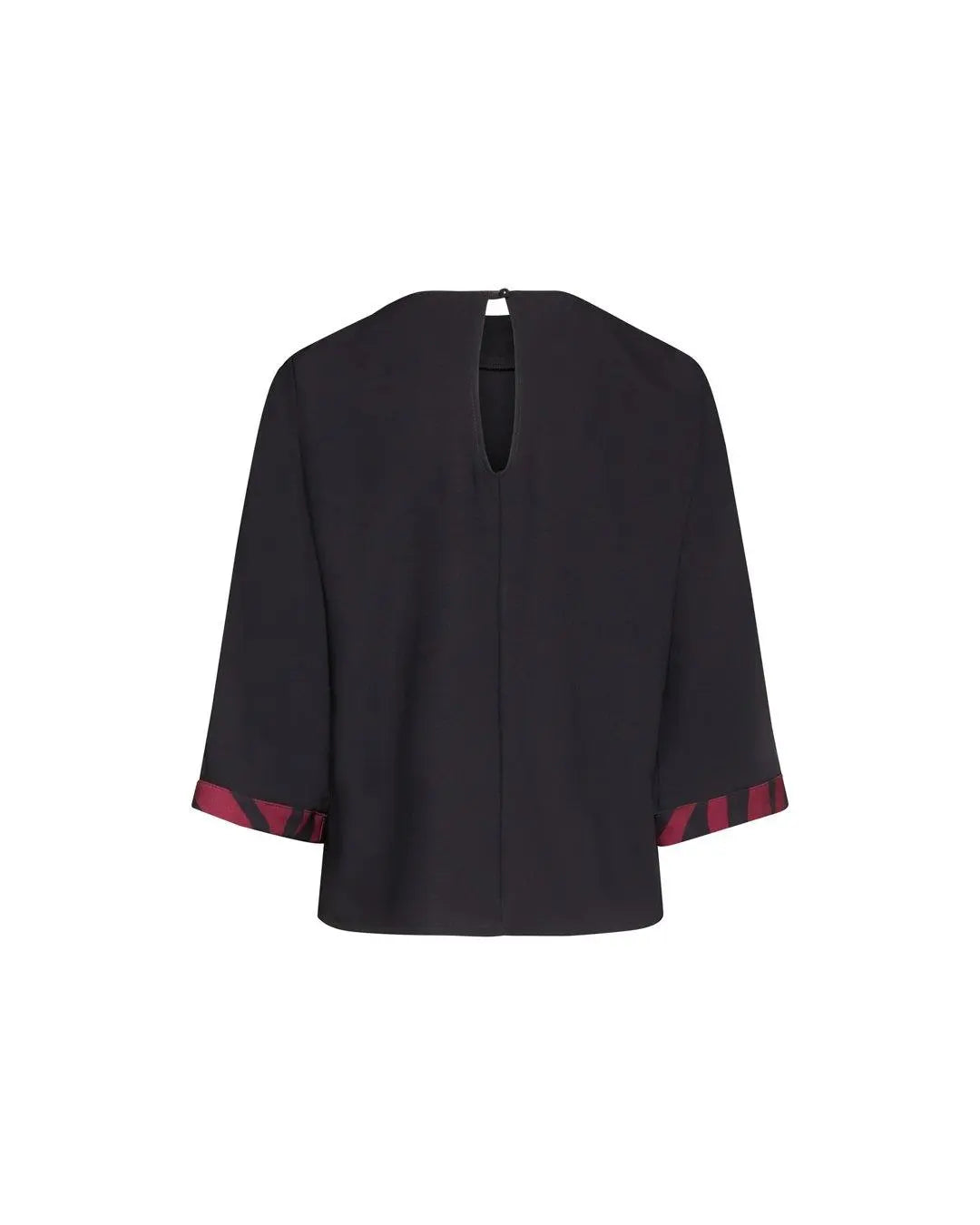 Casacca pietre NERO-BORDEAUX IRONICA