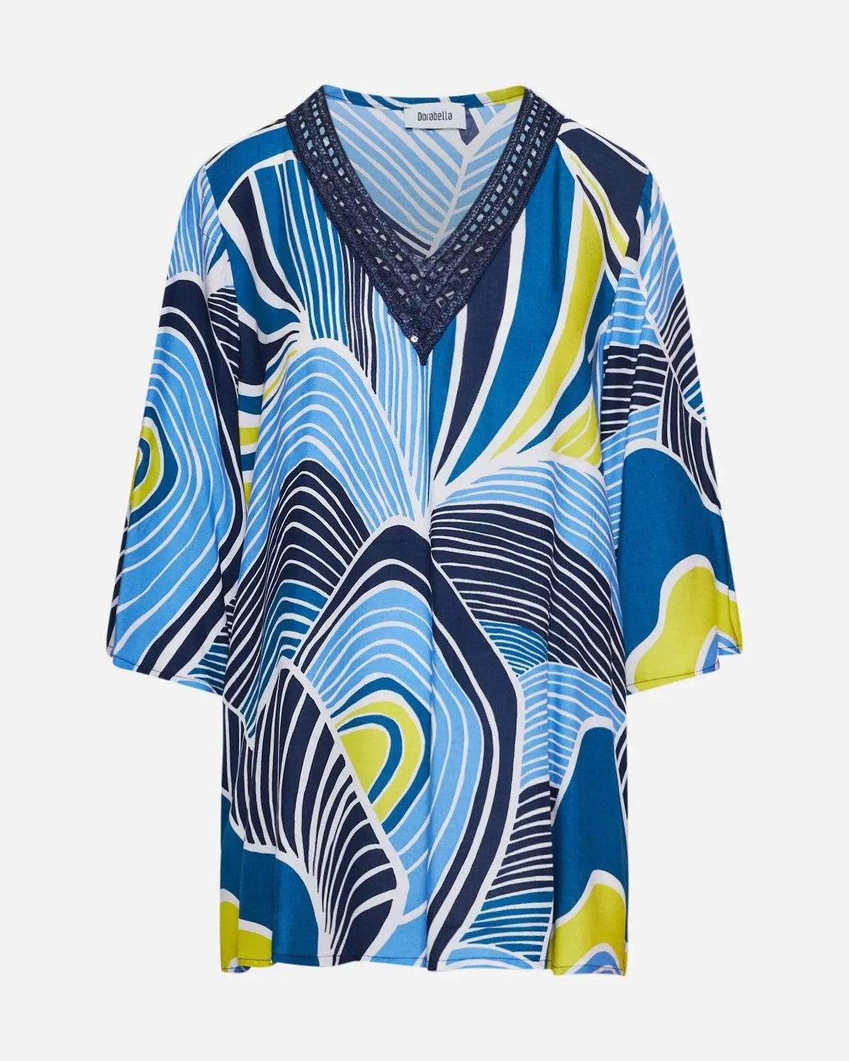 Casacca ricami e paillettes BLUETTE DORABELLA PIU' 55