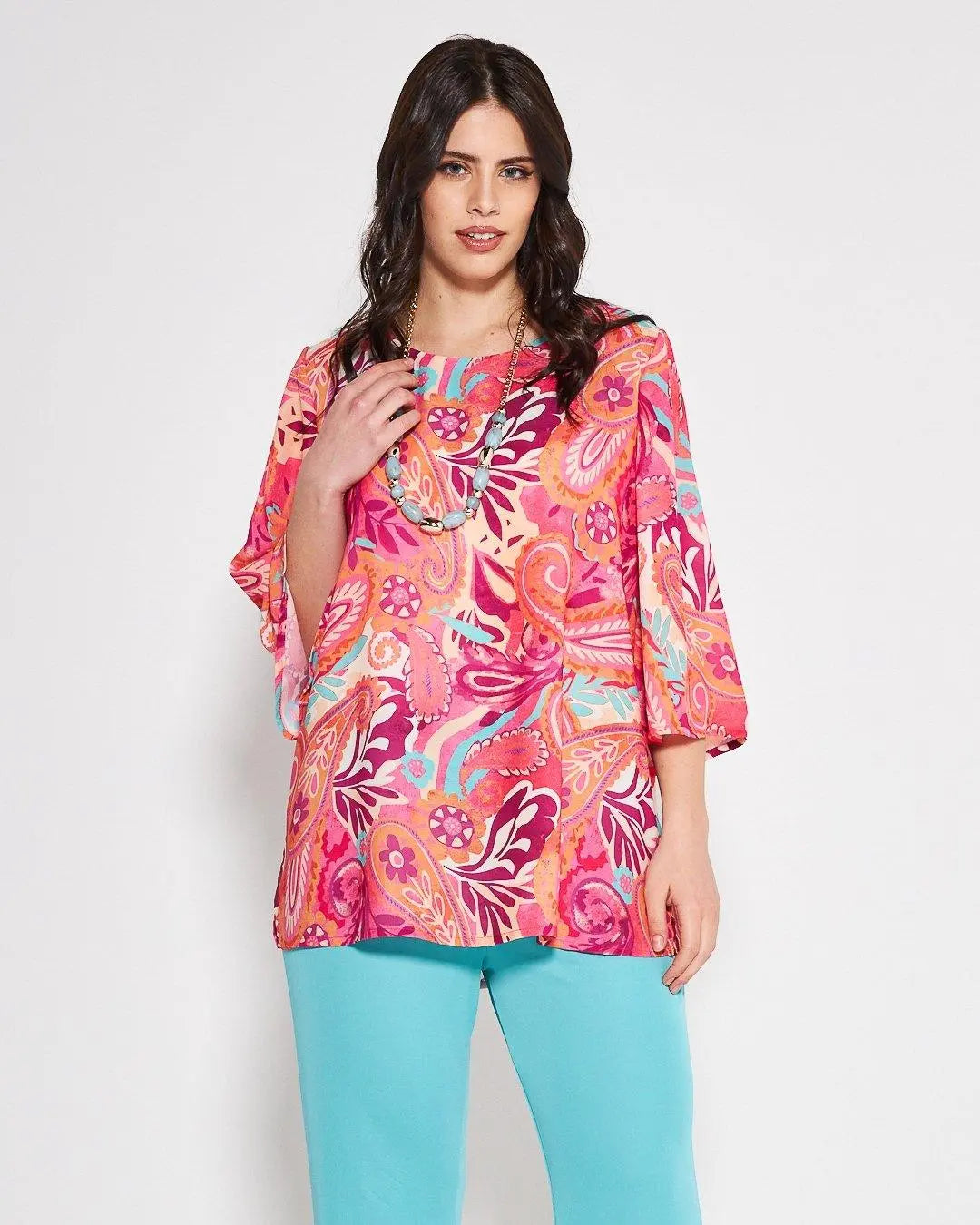 Completo fantasia floreale ACQUA DORABELLA PIU'