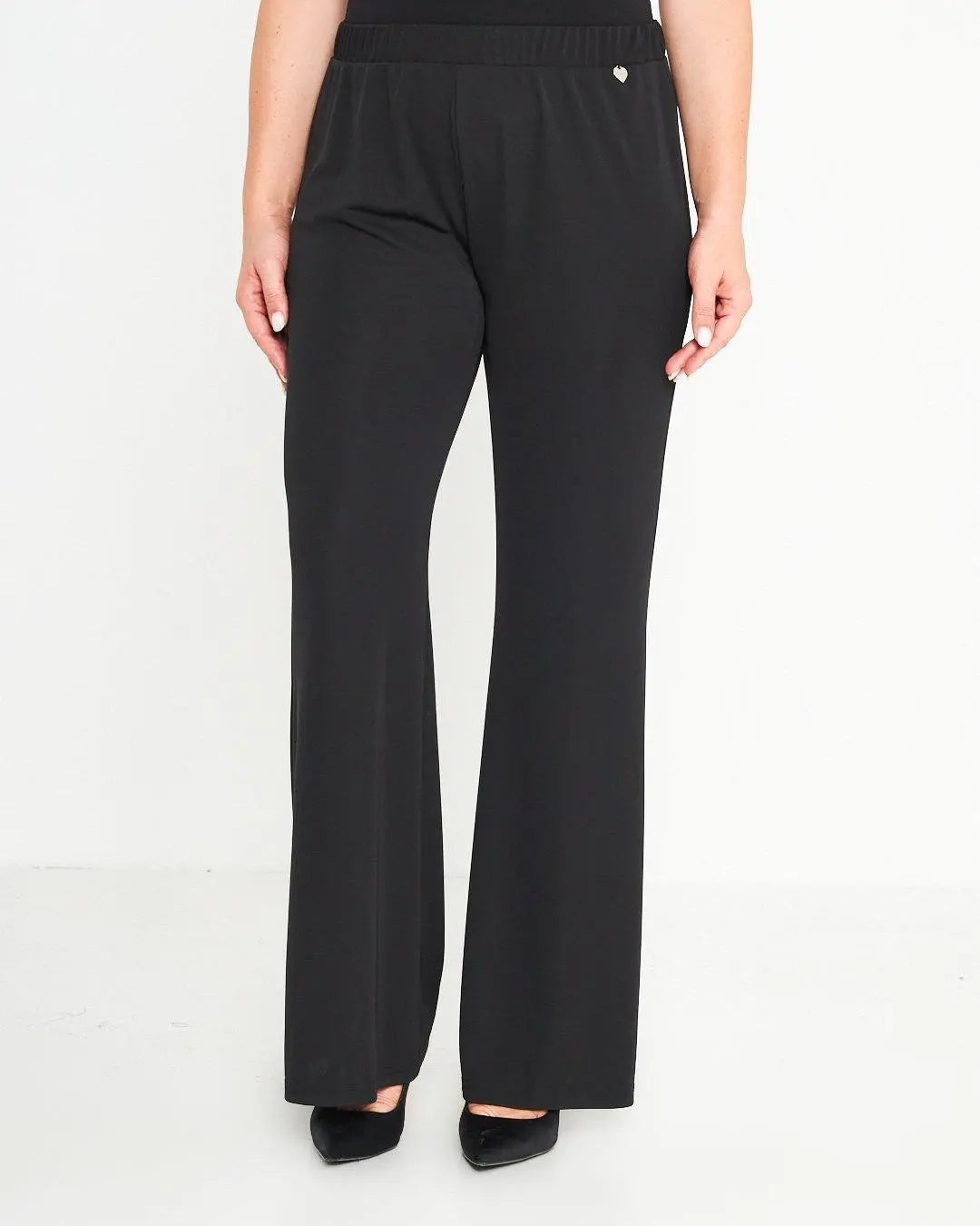 Completo jacquard floccato NERO DORABELLA PIU'