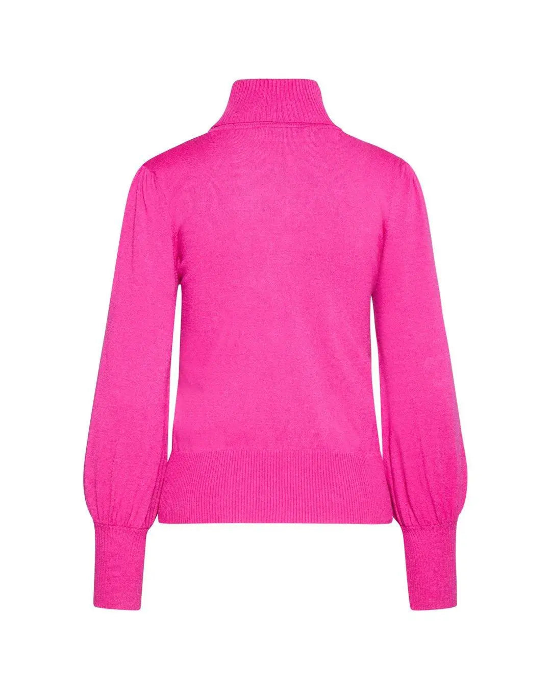 Dolcevita manica a sbuffo FUXIA IRONICA