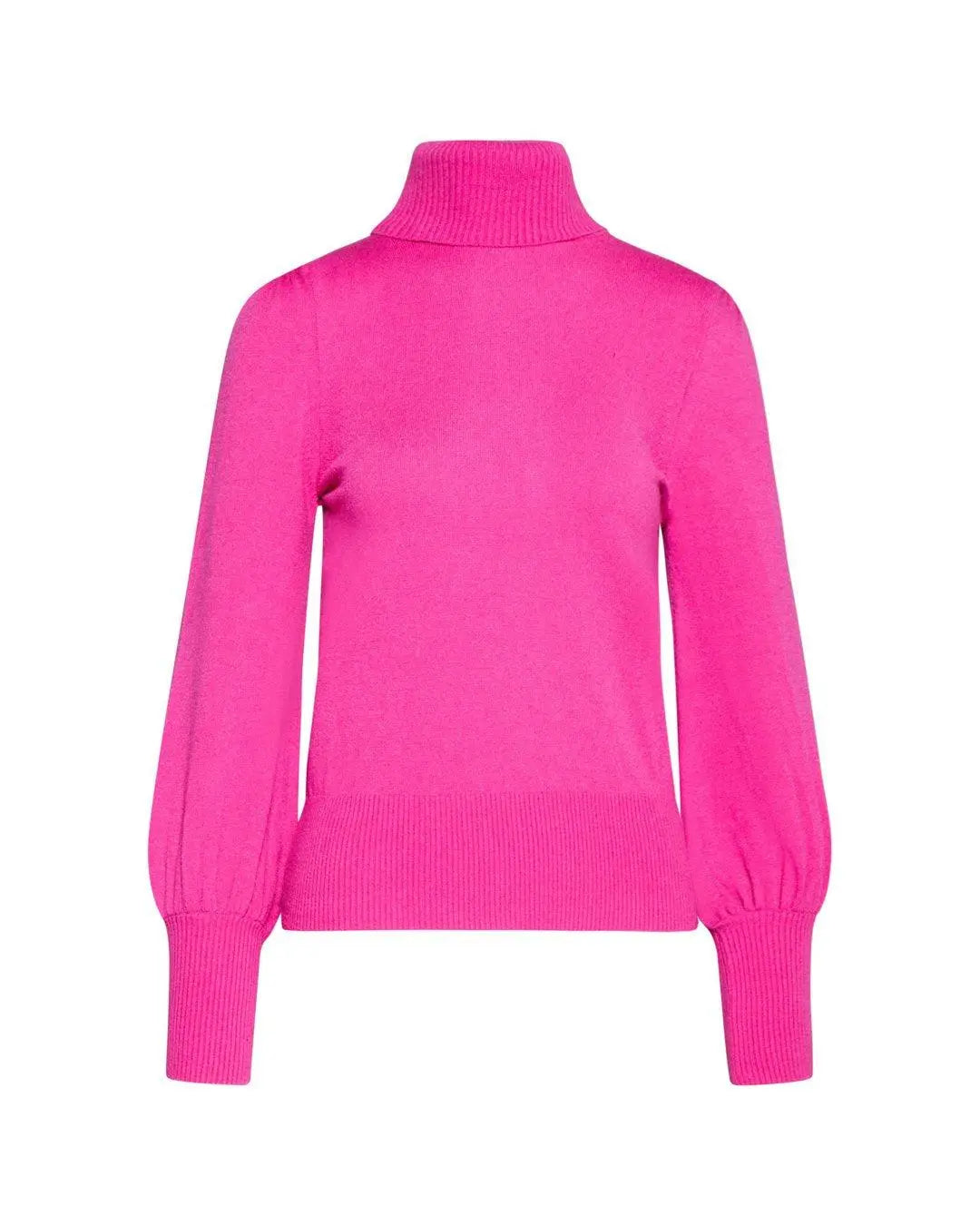 Dolcevita manica a sbuffo FUXIA IRONICA