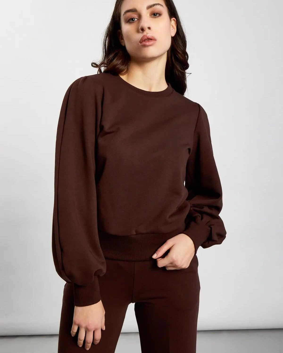 Felpa girocollo MORO IRONICA