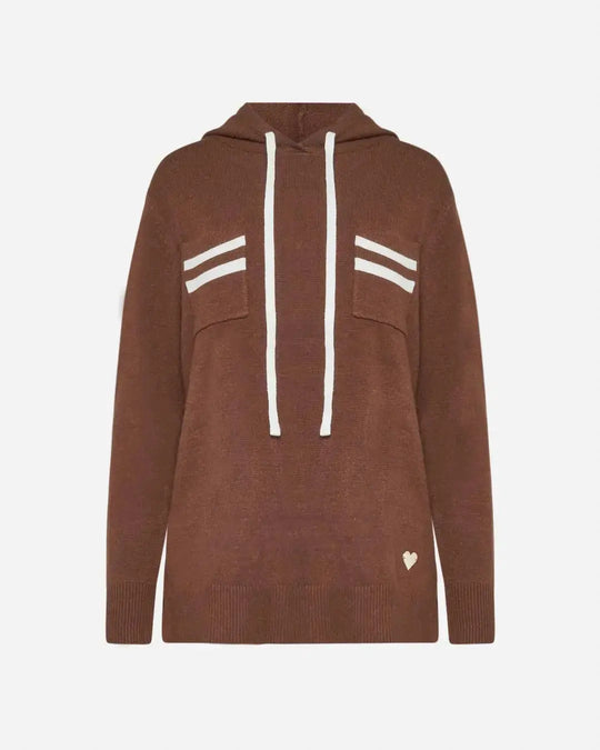 Felpa in maglia CACAO DORABELLA PIU'
