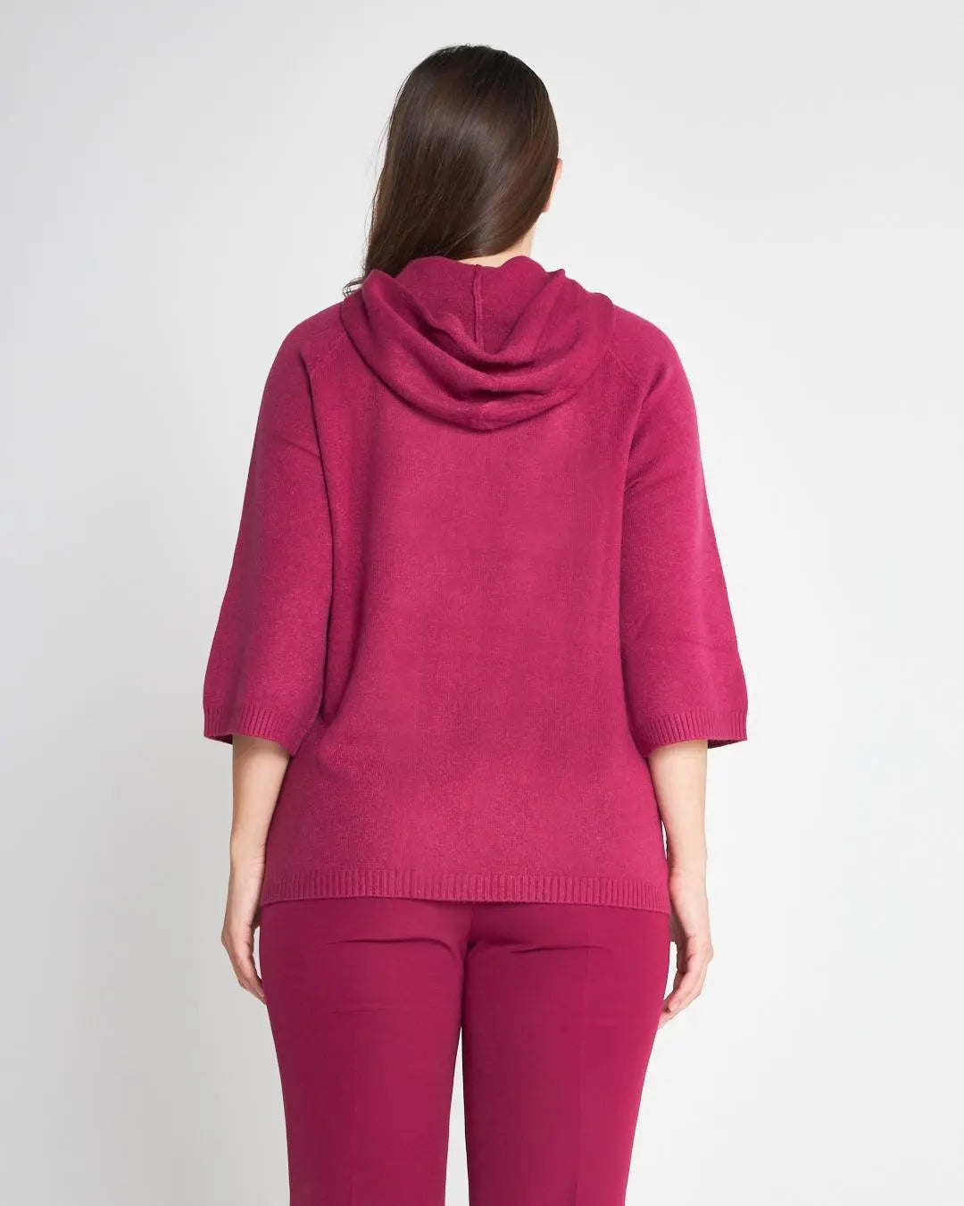 Felpa in maglia MAGENTA DORABELLA