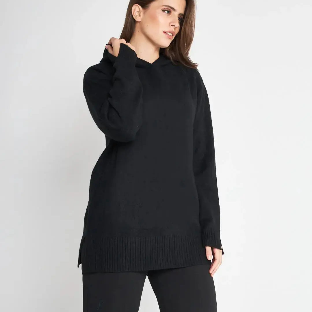 Felpa in maglia NERO DORABELLA CURVY