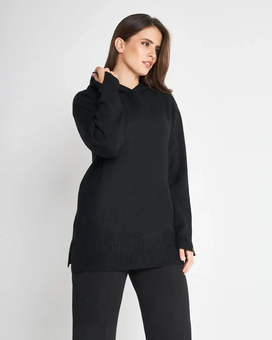 Felpa in maglia NERO DORABELLA CURVY