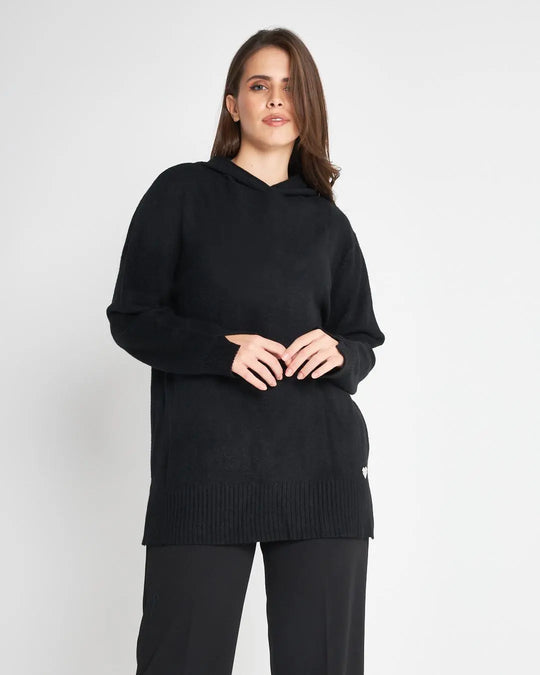Felpa in maglia NERO DORABELLA CURVY