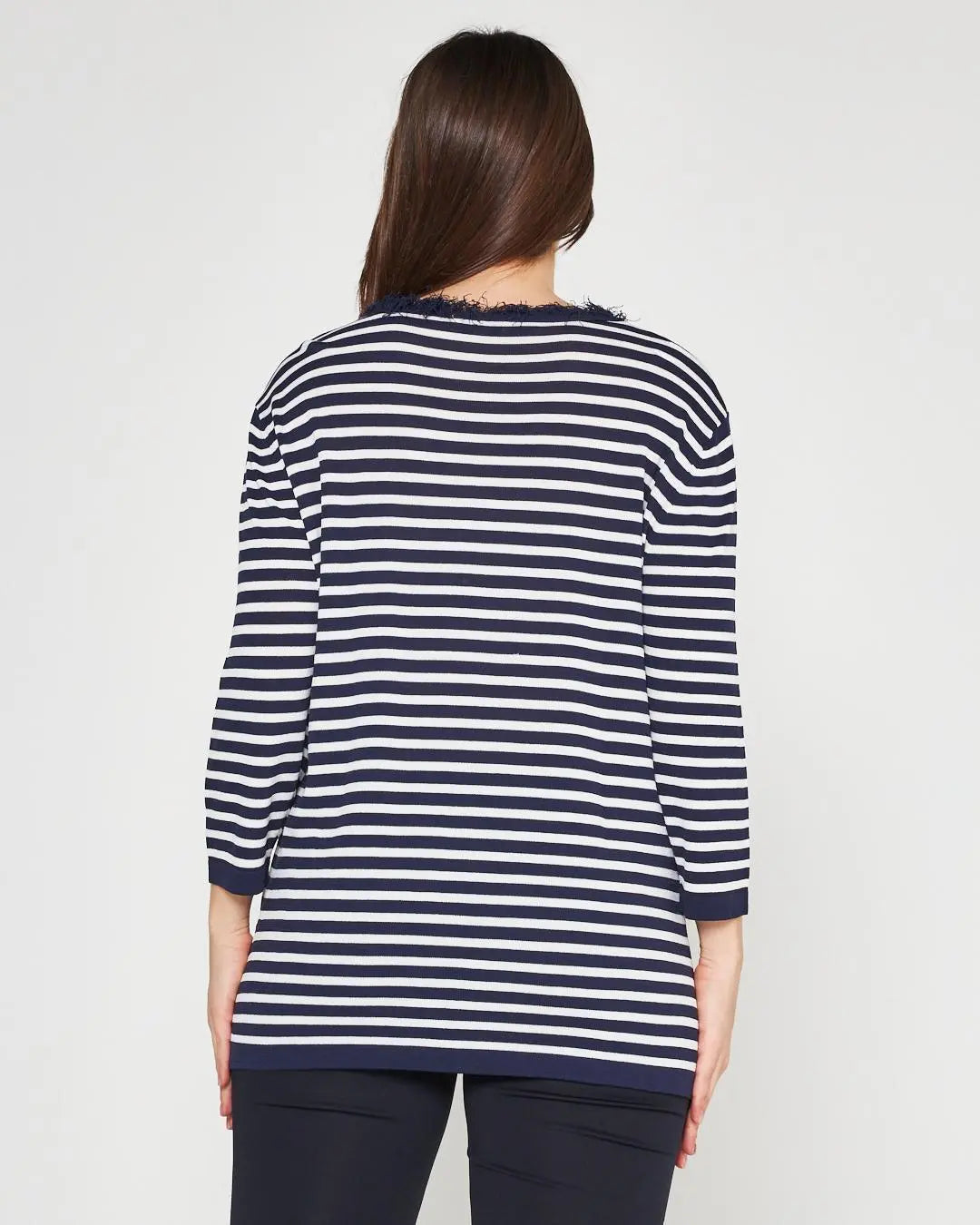 Finto cardigan BLUE NAVY DORABELLA PIU'