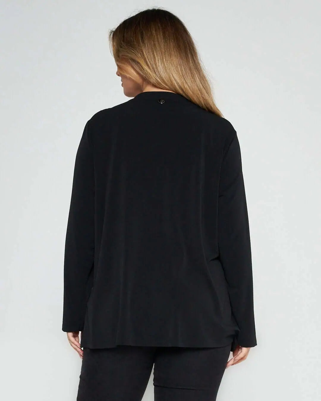 Finto twin set animalier NERO DORABELLA PIU'